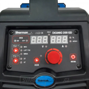 Sherman DIGIMIG 200 GD Synergy + Hořák + Zemnící kabel + Redukční ventil + Samostmívací kukla + Drát + Vozík +Plná lahev Náhled