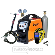 Jasic MIG 160 N219 + Hořák + Zemnící kabel + Samostmívací kukla + Redukční ventil CO2+ Plná Tlaková lahev CO2 Jasic MIG 160 N219 + Hořák + Zemnící kabel + Samostmívací kukla + Redukční ventil CO2+ Plná Tlaková lahev CO2 gallery main image
