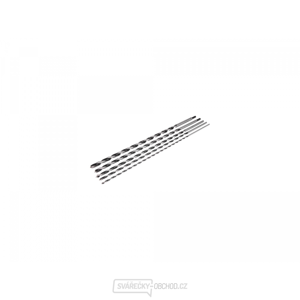 Vrtáky do dřeva, sada 5ks, O 6-14x600mm