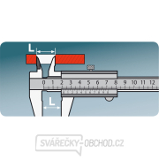 Měřítko posuvné kovové, 0-200mm náhled
