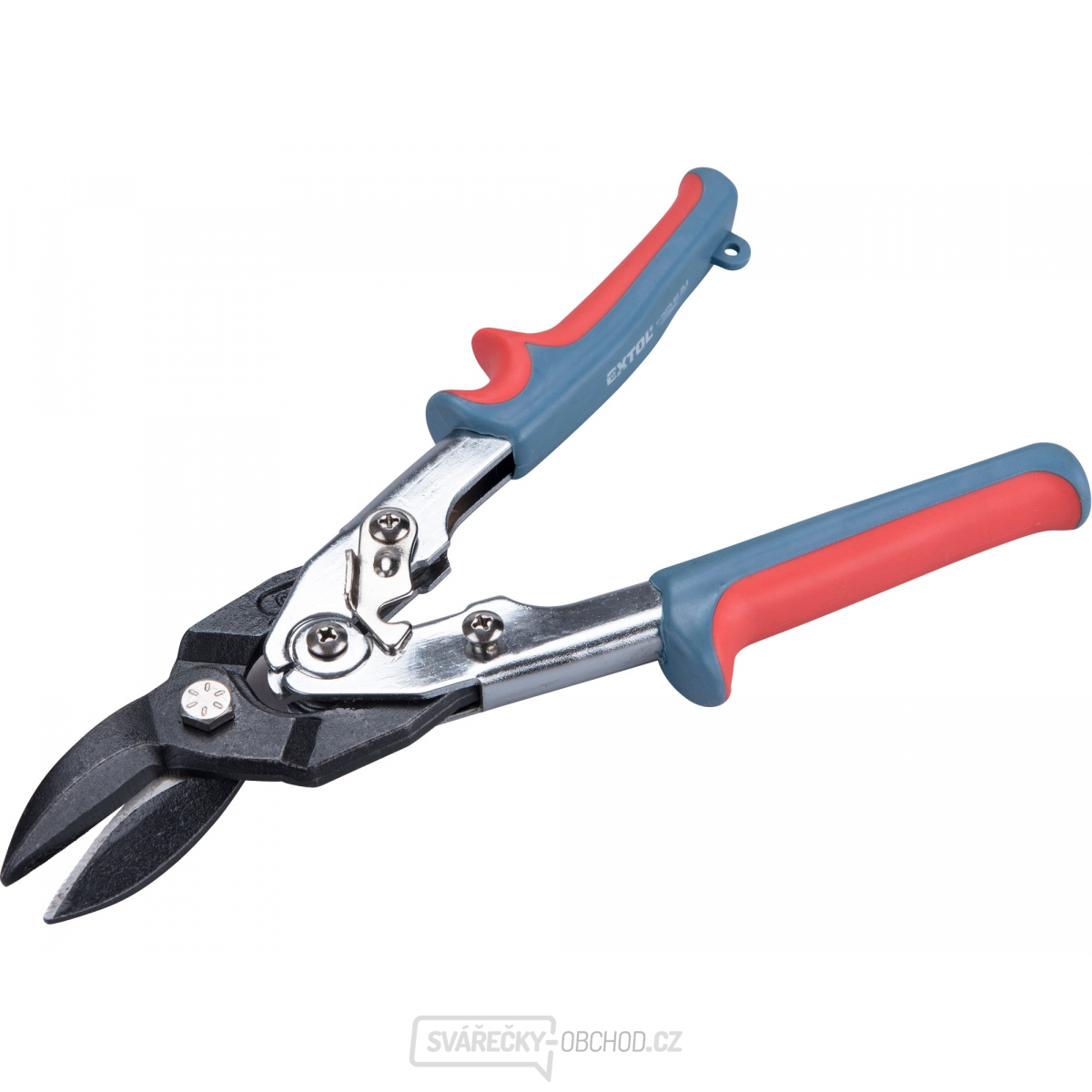 Nůžky na plech převodové, 255mm, rovně a doprava, CrMoV