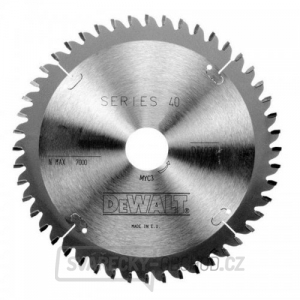 DT4064 pilový kotouč 190x30mm 40z ATB 10° DeWALT DT4064 pilový kotouč 190x30mm 40z ATB 10° DeWALT gallery main image