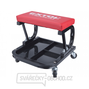 Sedák montážní pojízdný, nosnost do 120kg Sedák montážní pojízdný, nosnost do 120kg gallery main image