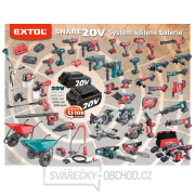 Pila kotoučová aku SHARE20V, 165mm, 20V Li-ion, bez baterie a nabíječky náhled