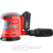 Akumulátorová excentrická bruska Extol Premium SHARE20V, 20V Li-ion, 2000mAh, 125mm náhled