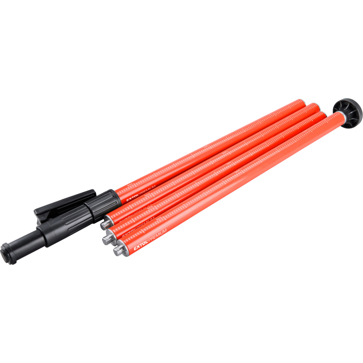 Levně EXTOL PREMIUM Tyč-stativ k laserům, teleskopická/šroubovací , dosah až 3m, průměr 32mm 8823906