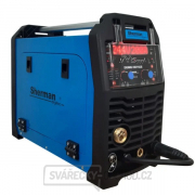 Sherman DIGIMIG 200 Pulse + Hořák + Kabely + Samostmívací kukla + Vozík + Redukční ventil+ Sprej + Drát + plná Tlaková l Náhled