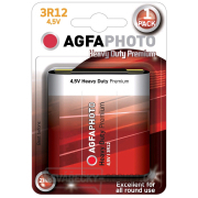 AgfaPhoto zinková baterie 4,5V, blistr 1ks AgfaPhoto zinková baterie 4,5V, blistr 1ks gallery main image