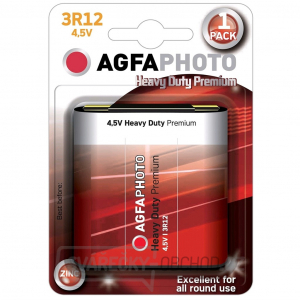 AgfaPhoto zinková baterie 4,5V, blistr 1ks gallery main image