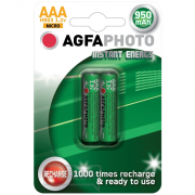 AgfaPhoto přednabitá baterie AAA, 950mAh, 2ks gallery main image