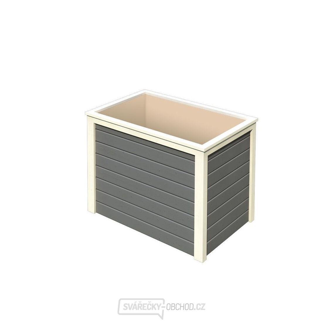 Vyvýšený záhon KARIBU HOCHBEET 190 (73089) terragrau