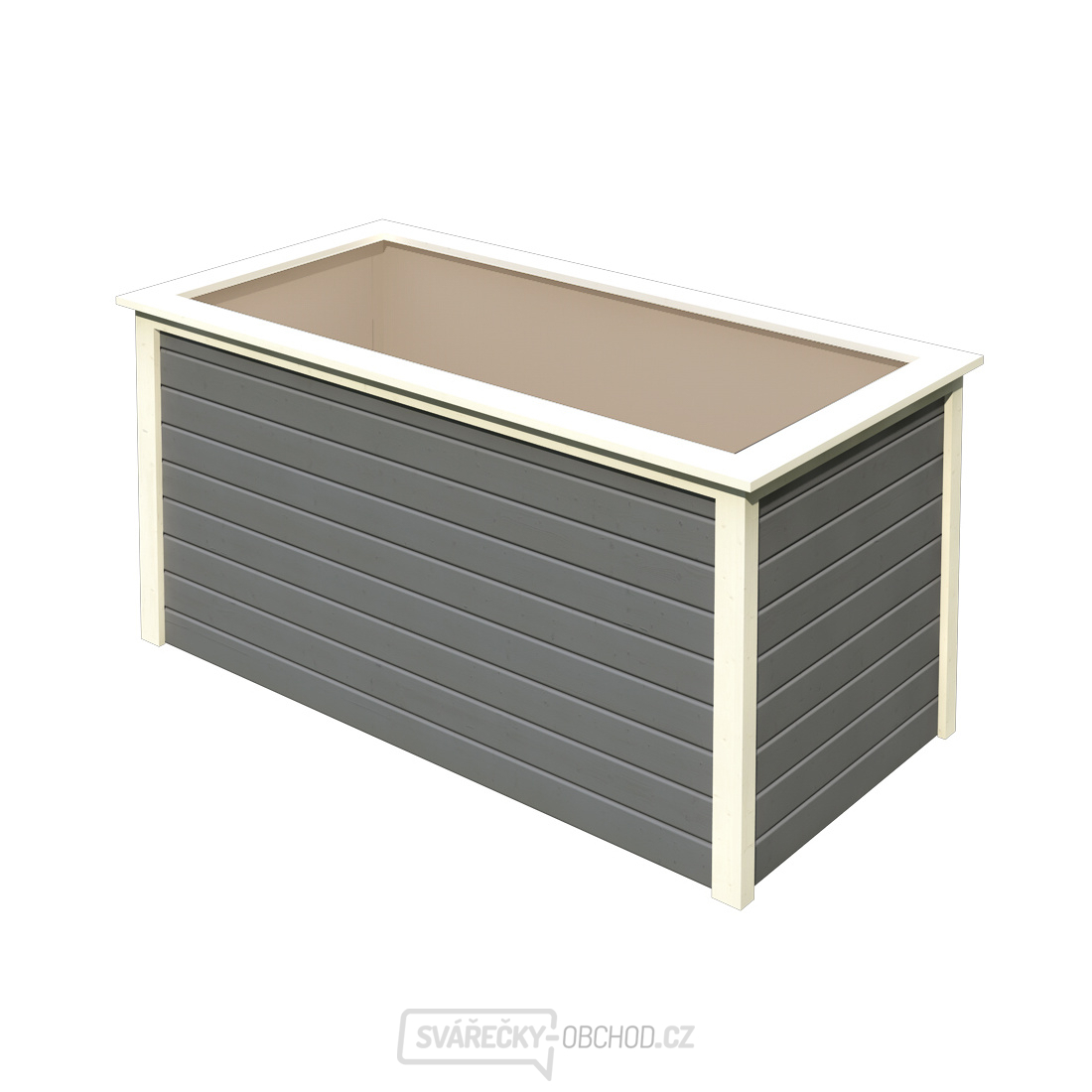 Vyvýšený záhon KARIBU HOCHBEET 192 (64571) terragrau