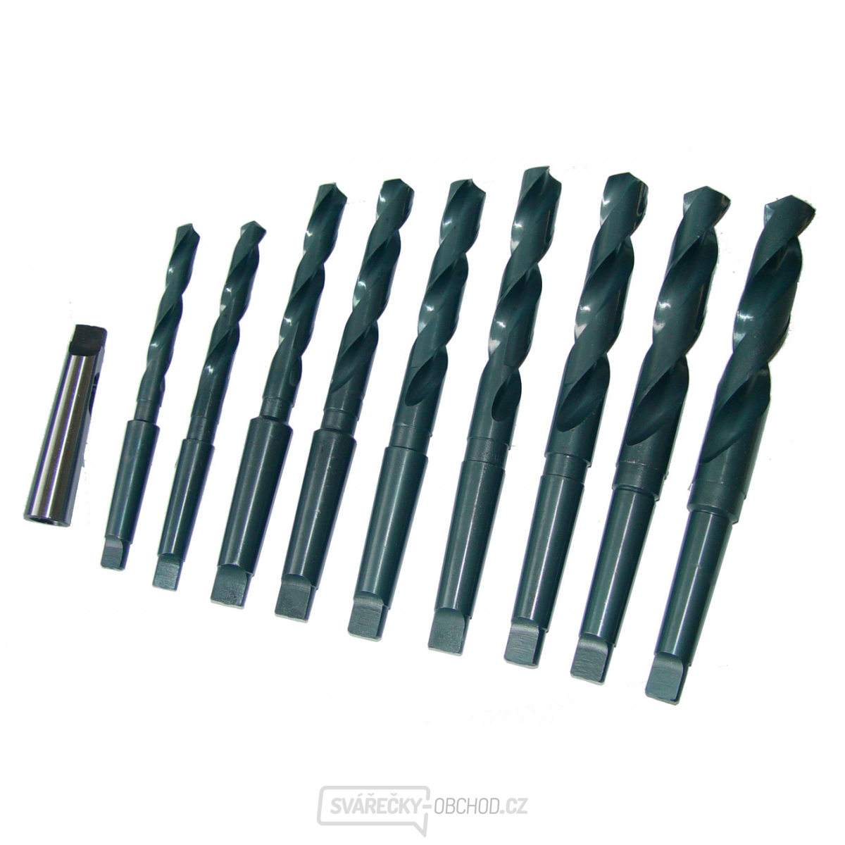 Vrtáky HSS se stopkou MK 2/3, 10-dílná sada