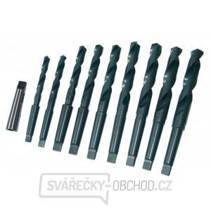 Vrtáky HSS se stopkou MK 2/3, 10-dílná sada Vrtáky HSS se stopkou MK 2/3, 10-dílná sada gallery main image