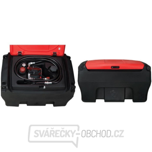 Mobilní nádrž na naftu 200 l s elektrickým čerpadlem 12 V PRESSOL mobiFITT 26 470 Mobilní nádrž na naftu 200 l s elektrickým čerpadlem 12 V PRESSOL mobiFITT 26 470 gallery main image