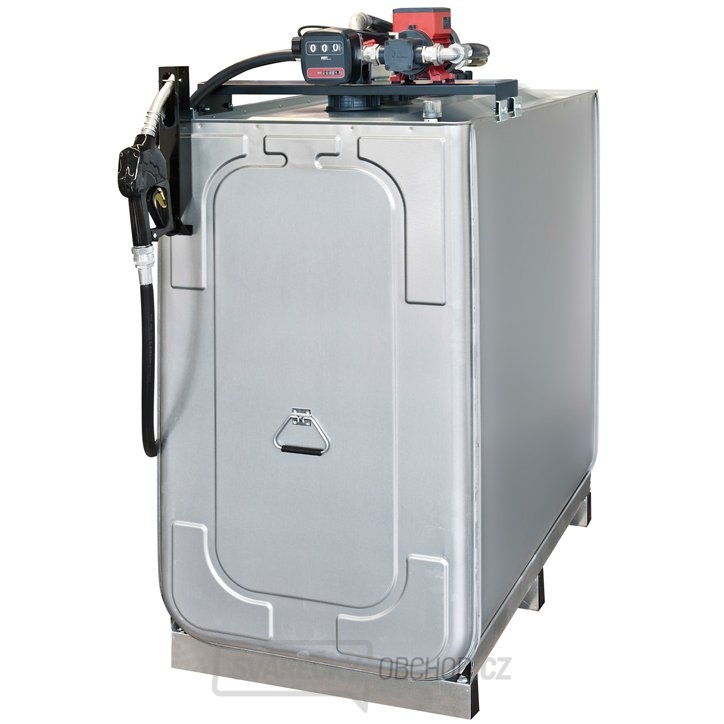 Nádrž na naftu PRESSOL 1000 l s elektrickým čerpadlem 230 V a příslušenstvím PRESSOL 23 060