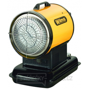 Ohřívač s infračerveným zářičem na LTO / naftu Wilms IR 20