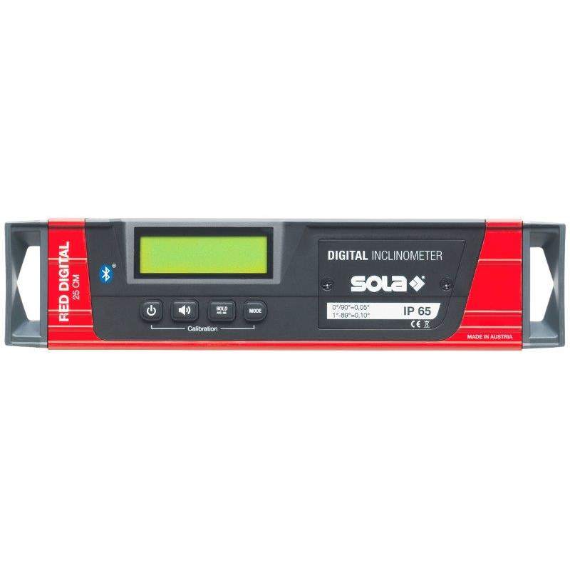 Levně SOLA - RED 25 - digitální sklonoměr 25cm 01730201