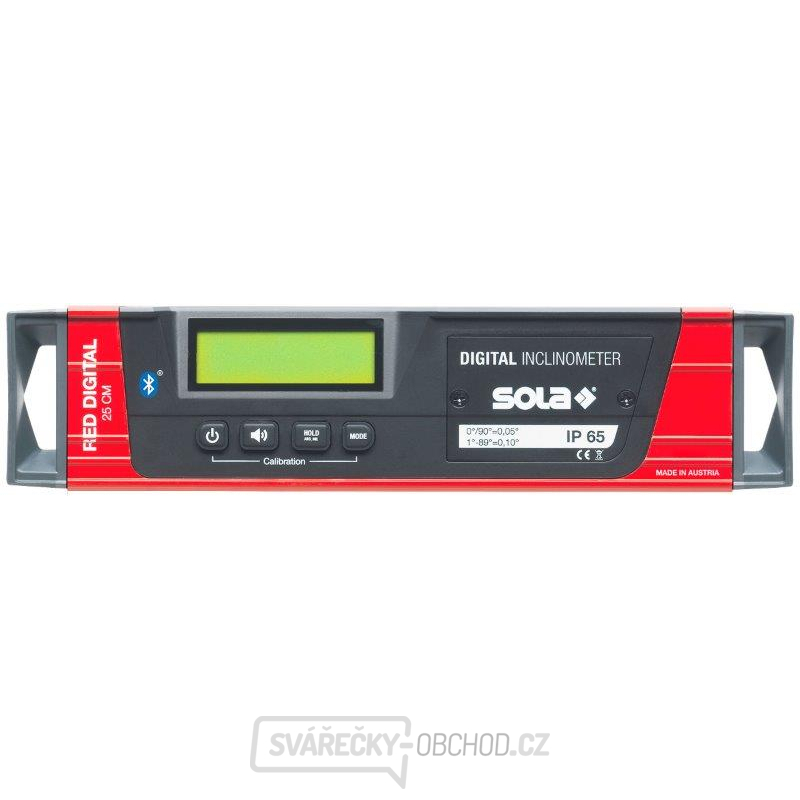 SOLA - RED 25 - digitální sklonoměr 25cm