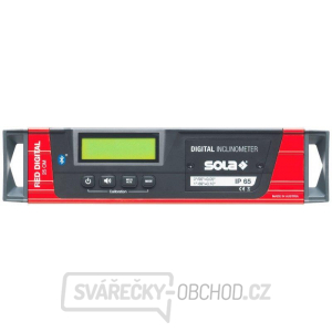 SOLA - RED 25 - digitální sklonoměr 25cm