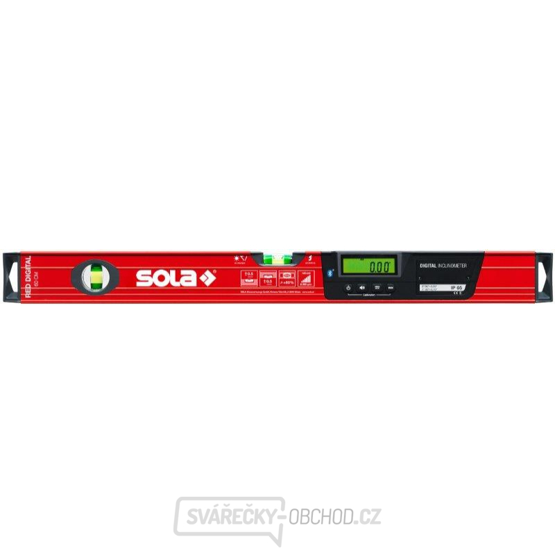 SOLA - RED 60 - digitální sklonoměr 60cm