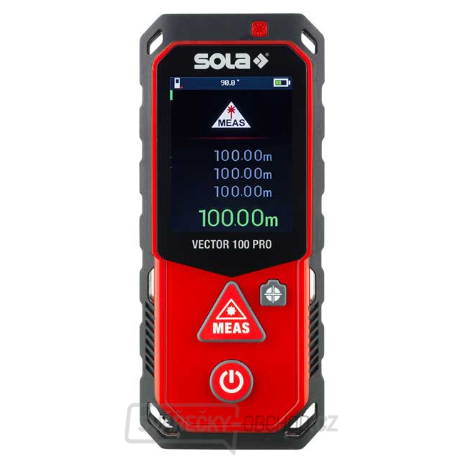 SOLA - VECTOR 100 PRO - laserový dálkoměr 100m SOLA - VECTOR 100 PRO - laserový dálkoměr 100m gallery main image