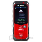 SOLA - VECTOR 100 PRO - laserový dálkoměr 100m SOLA - VECTOR 100 PRO - laserový dálkoměr 100m gallery main image