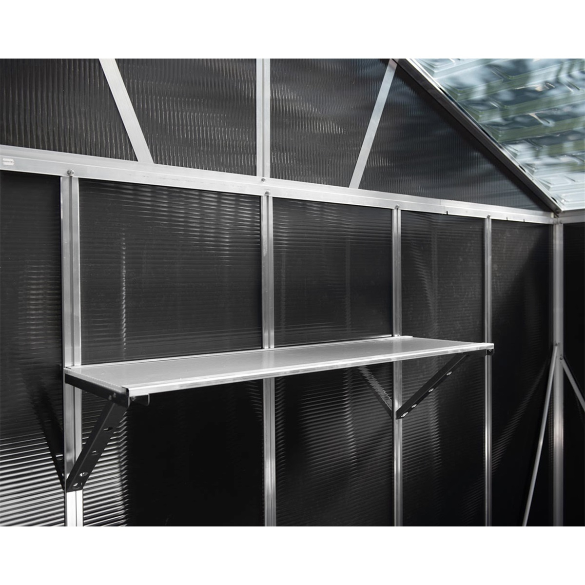 Levně Palram Skylight Utility Shelf praktická závěsná police pro domky série Yukon 11 704883