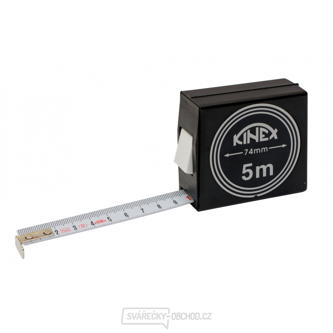 Svinovací metr 5m, tř. přesnosti 2, ČSN 25 1141 (ČSN 25 1146)