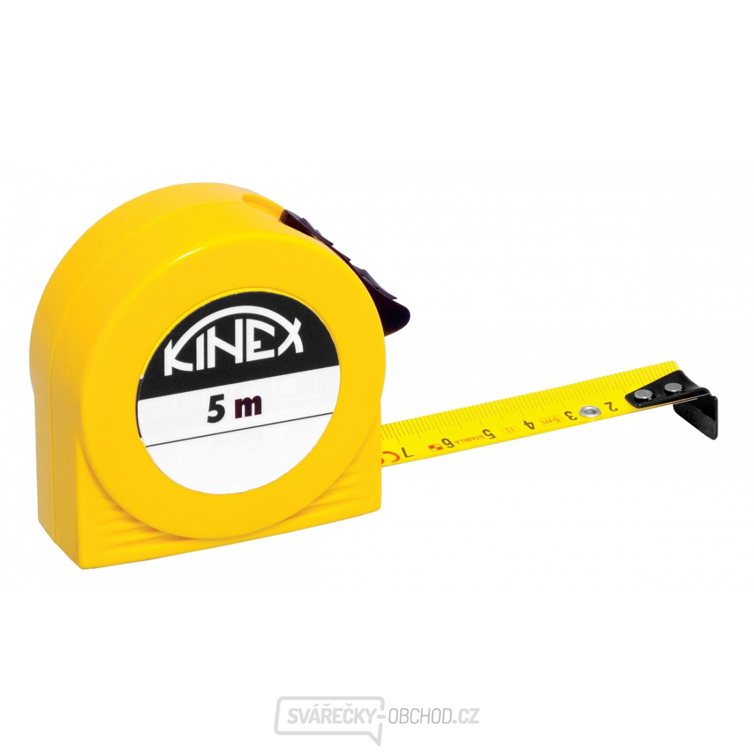Svinovací metr KINEX Speciál 5m, ČSN 25 1141 (ČSN 25 1146)