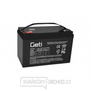 Baterie olověná 12V 100Ah Geti pro fotovoltaika Baterie olověná 12V 100Ah Geti pro fotovoltaika gallery main image