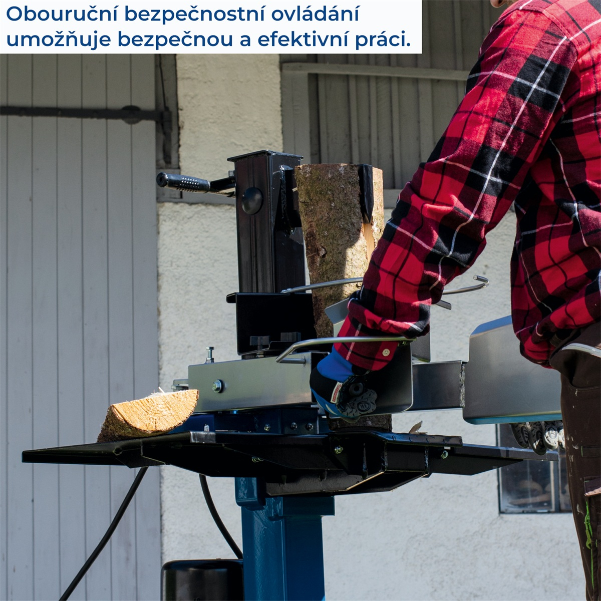 Scheppach HL 730 vertikální štípač na dřevo 7t (400 V) Náhled
