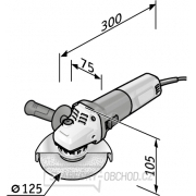Flex Úhlová bruska 125mm L9-11 900W Náhled
