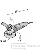 Flex Variabilní úhlová bruska 1400 W, 125mm, pro práci v rozsahu nižších otáček, L3406 VRG Náhled