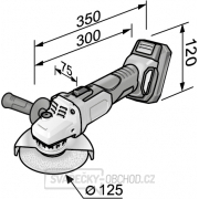 Aku úhlová bruska 125mm Flex L125 18.0-EC ACCUFLEX 18,0 V Náhled