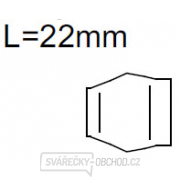 Keramická hubice č. 4 6,4x22 mm (42,0300,0816) gallery main image