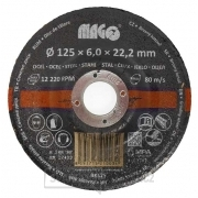Brusný kotouč na kov 125x6x22,2mm Brusný kotouč na kov 125x6x22,2mm gallery main image
