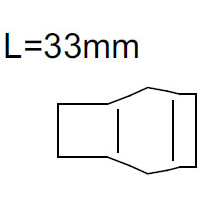 Levně Keramická hubice č. 4 6,4x33 mm (42,0300,0820) 85230115