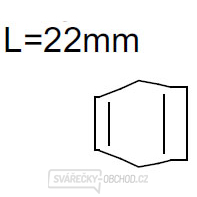 Keramická hubice č. 5 8,0x22 mm (42,0300,0817) gallery main image