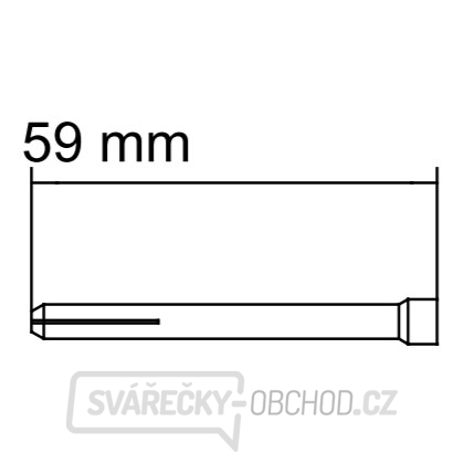 Kleština 1,0 L=59mm RA-220L/420W (42,0001,0697)
