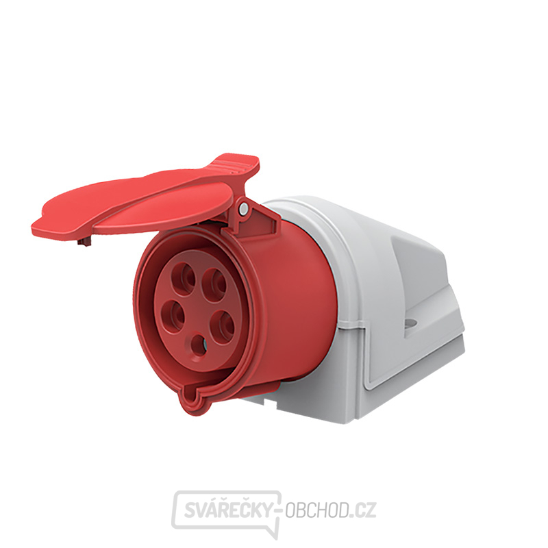 Solight zásuvka nástěnná, 5-pólová, 400v/32A, IP44