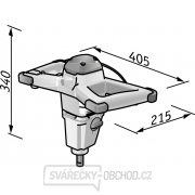 Flex 1200 Wattů 1-rychlostní míchadlo s 3-stupňovým regulátorem otáček MXE 1200 + WR2 140 náhled