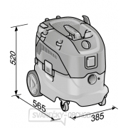 Flex Bezpečnostní vysavač s manuálním čištěním filtru, 30 l, třída L, VCE 33 L MC Náhled