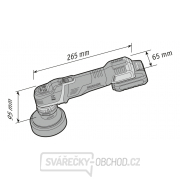 Aku Flex rotační a excentrická leštička 10,8V PXE 80 10.8-EC/2.5 Set Náhled