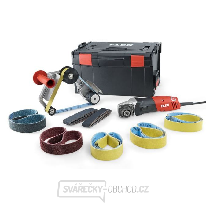 Flex Bruska na pásové broušení trubek TRINOXFLEX v sadě BRE 14-3 125 Set
