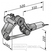 Flex Bruska na pásové broušení trubek TRINOXFLEX v sadě BRE 14-3 125 Set náhled