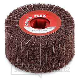Flex Brusné rouno s plstí P 80/A 160, 100 Ø x 100
