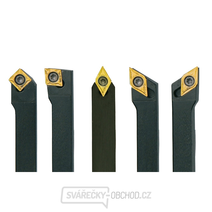 Sada soustružnických nožů HM 12 mm - 5 ks