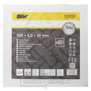 MAGG Pilový kot. 500x4,0x30 / 60 zubů - střídavě šikmé  Náhled