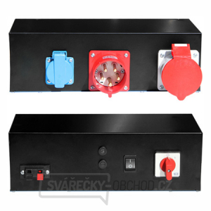 Zdroj ohřevu plynu s rozvaděčem Zdroj ohřevu plynu s rozvaděčem gallery main image